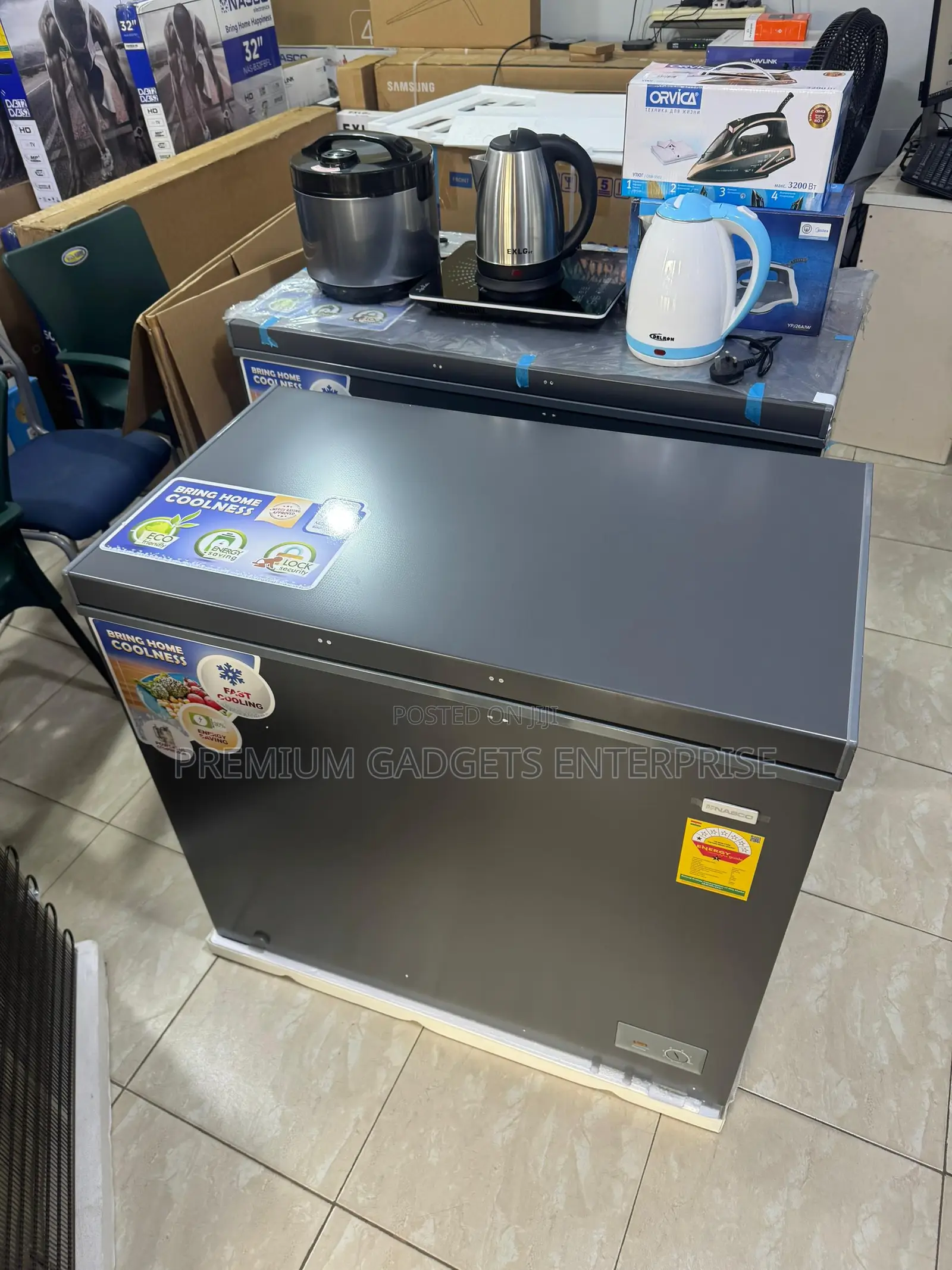Nasco 200ltrs Chest Freezer Nas-210 Energy Saving