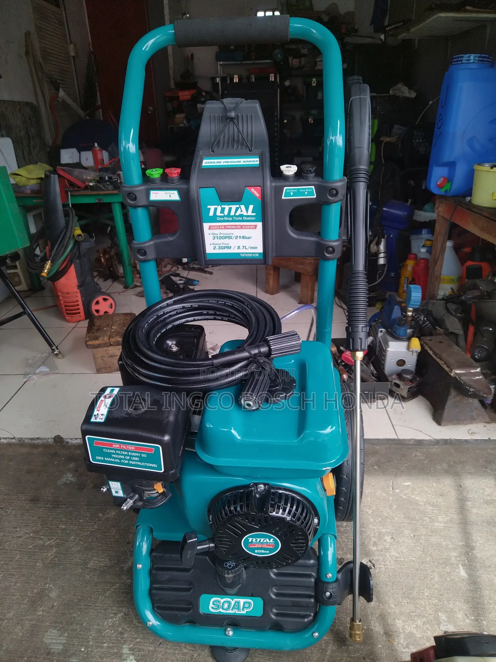 High Pressure Total Gasoline Industrial Washer