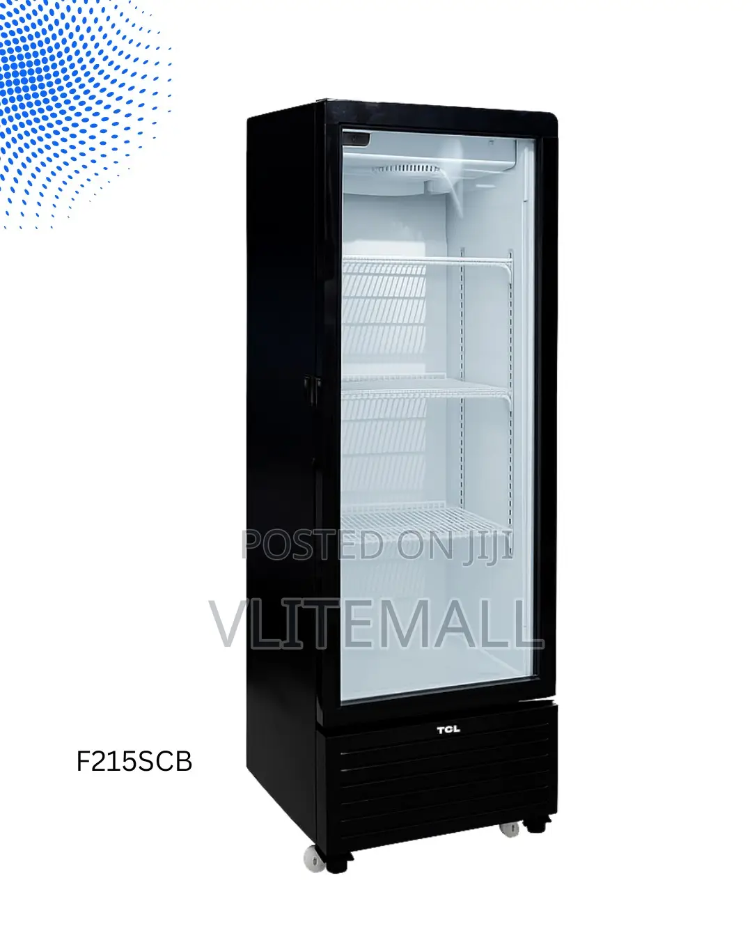 Tcl 225ltrs Display Fridge F215scb
