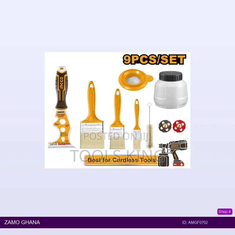 Painting Tools Accesories 9pcs Set - Amgf0702