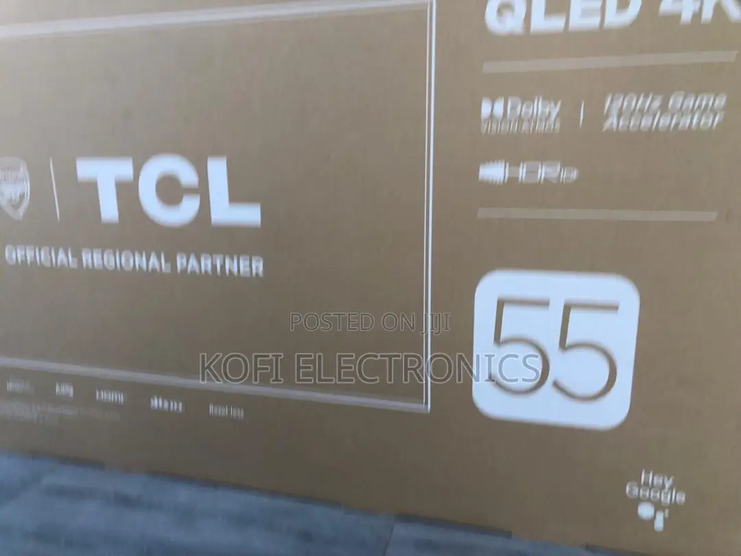 TCL 55” Smart Qled Tv Brilliant Picture, Powerful Performance