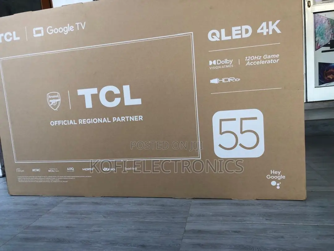 TCL 55” Smart Qled Tv Brilliant Picture, Powerful Performance