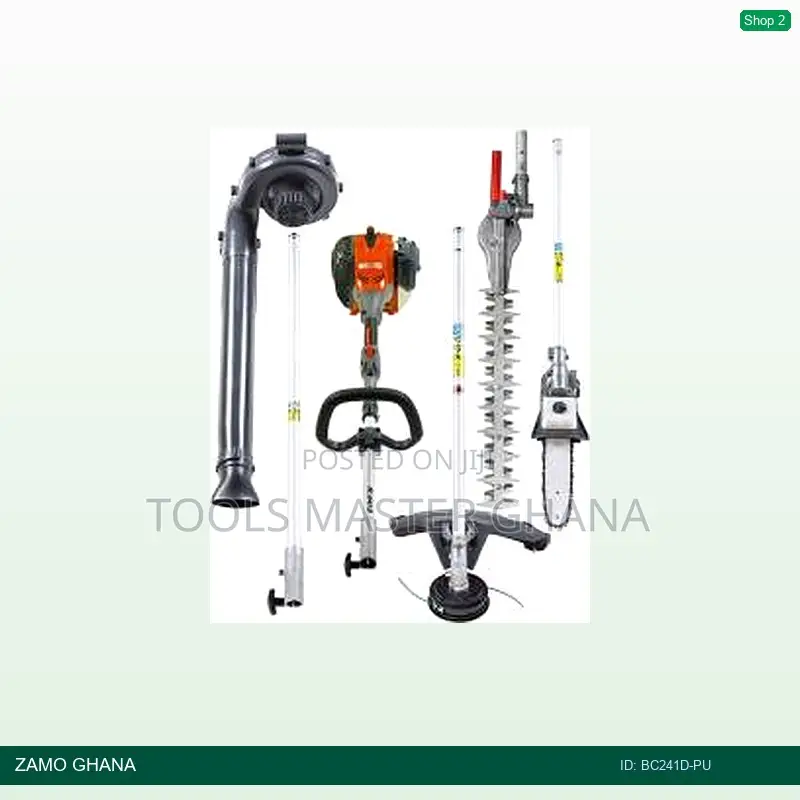 Brush Cutter Set + Attachment - Bc241d-Pu