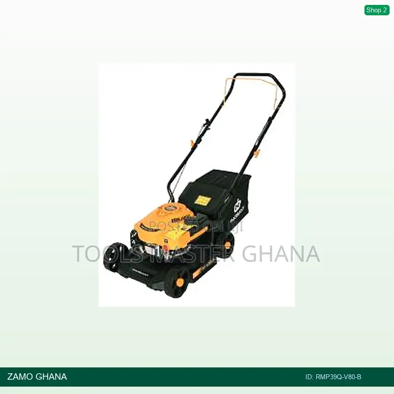 Marsant Lawn Mower Rv80 390mm 80cc 1.6kw 35l Petrol Fol - Rmp39q-V80-B