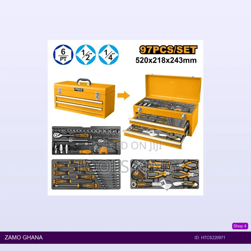 97pcs Tool Chest Set - Htcs220971
