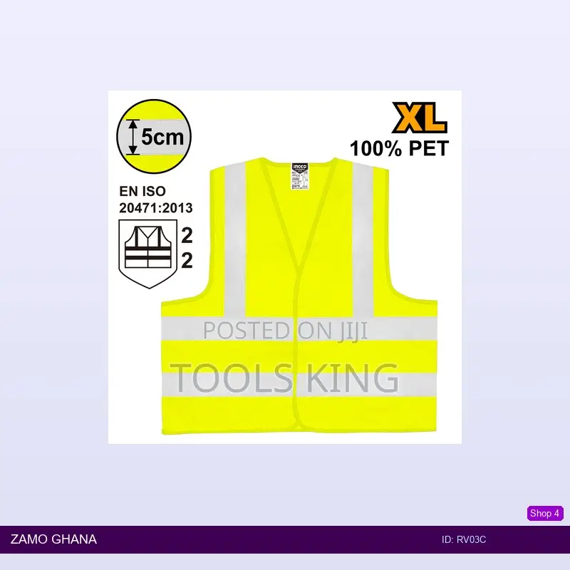 Reflection Vest Yellow - Rv03c