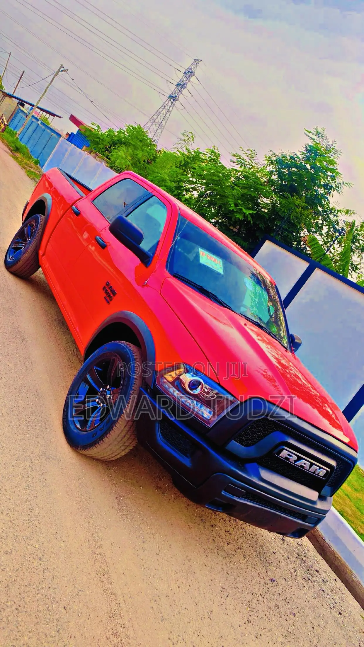 RAM 1500 Tradesman Quad Cab SB 2024 Red
