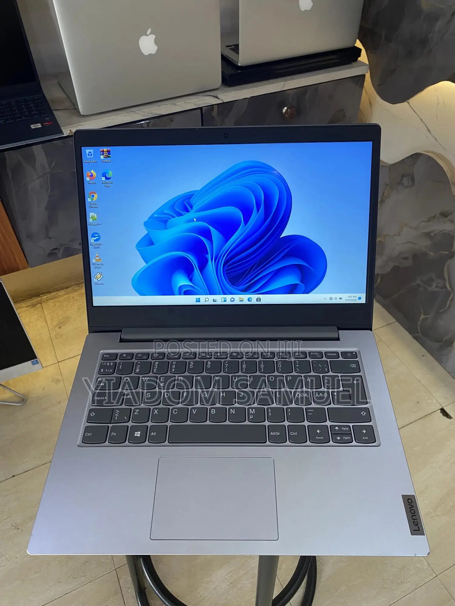 Laptop Lenovo IdeaPad 1 4GB AMD SSD 160GB