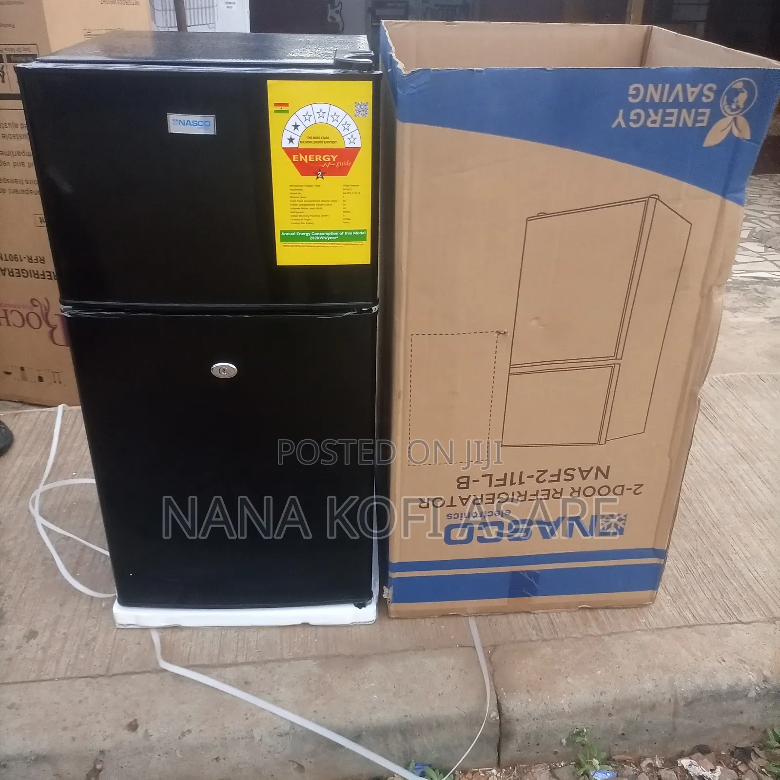 Nasco 86litres Table Top D/D Refrigerator