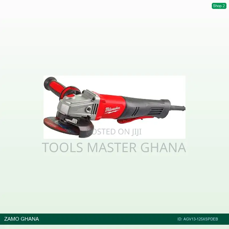 Angle Grinder 1250w 125mm 5 Inch Avs Paddle Switch 4 - Agv13-125xspdeb
