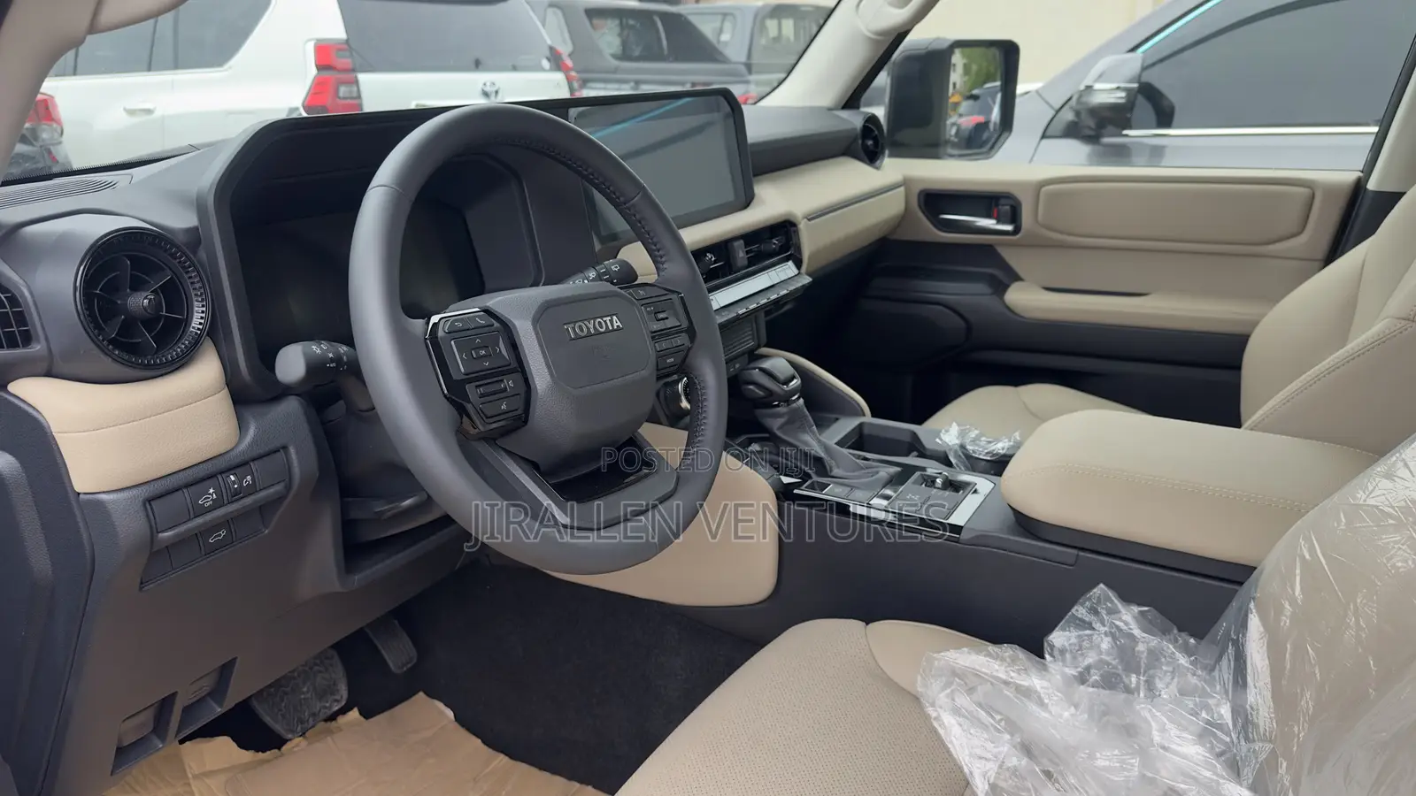 New Toyota Land Cruiser Prado 2025 Black