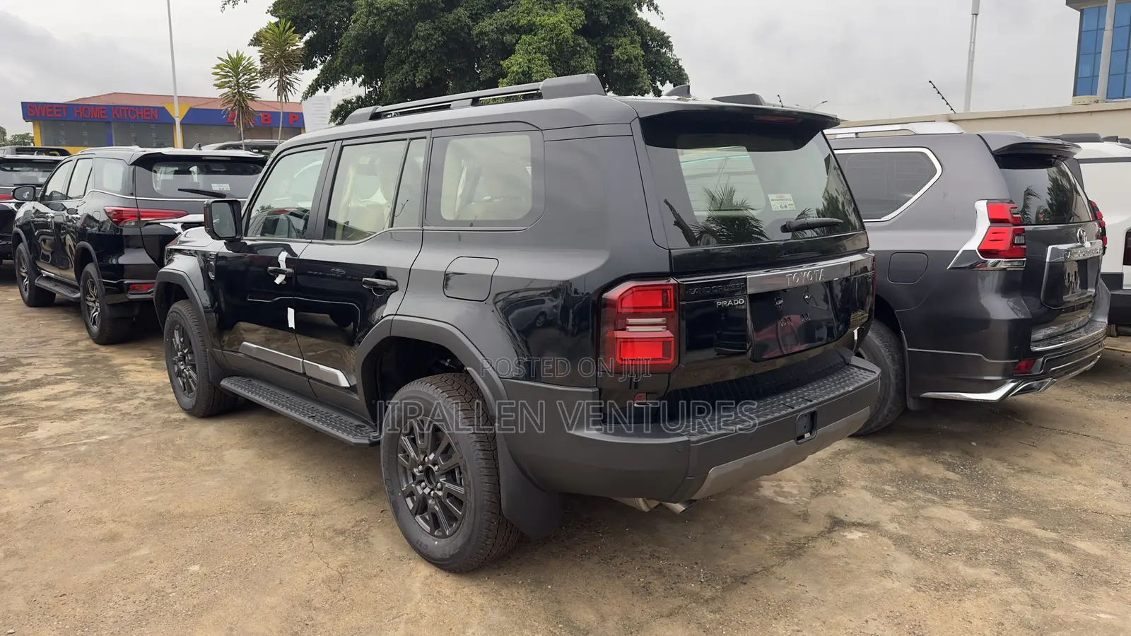 New Toyota Land Cruiser Prado 2025 Black