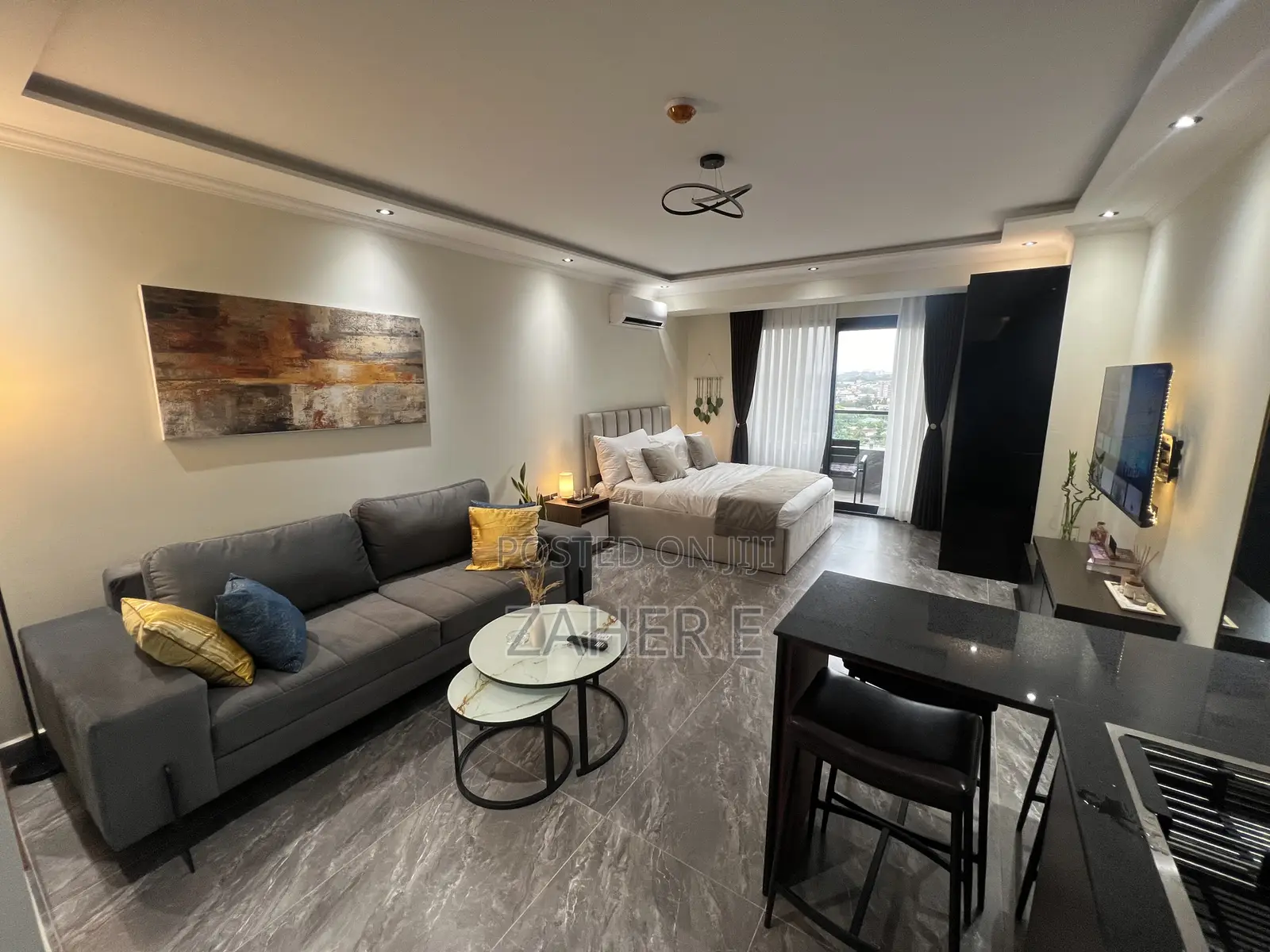 Furnished Studio Apartment in Floria Residence, US Embassy Area