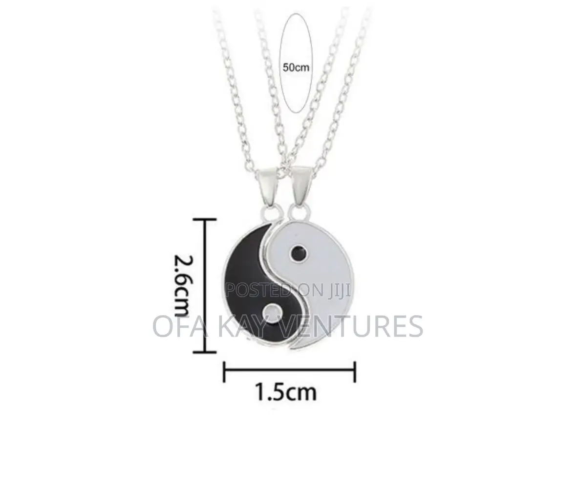 Yin Yang Couple Necklace