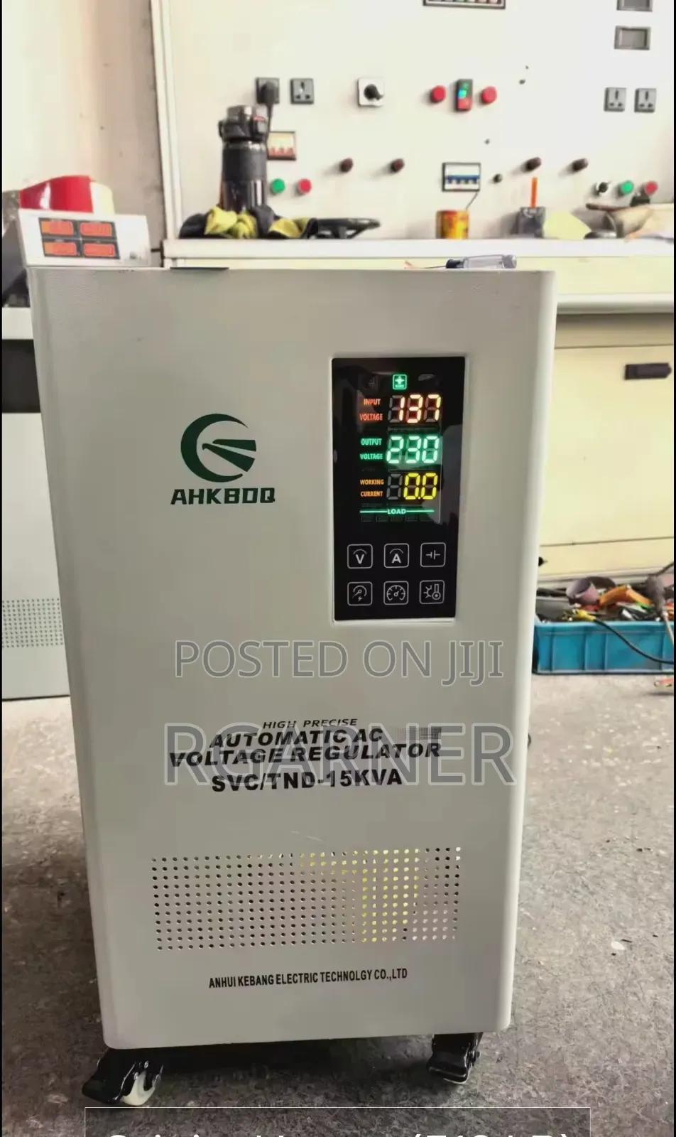 Dual-Winding Servo Voltage Stabilizer/Regulator 15kva Output v 230v