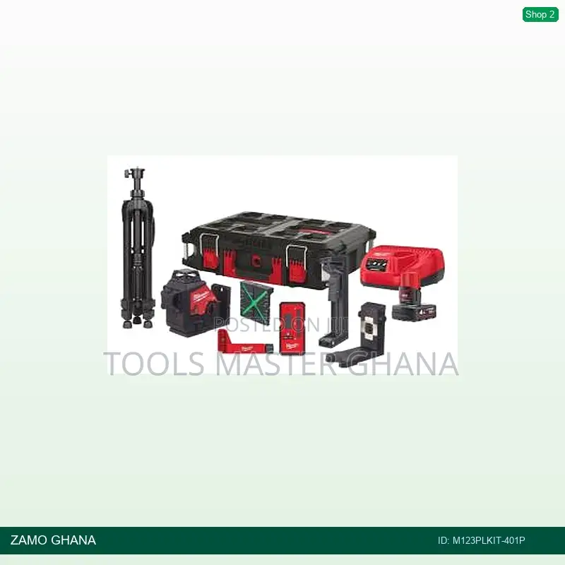 12v Plane Laser Kit M12 In2 - M123plkit-401p
