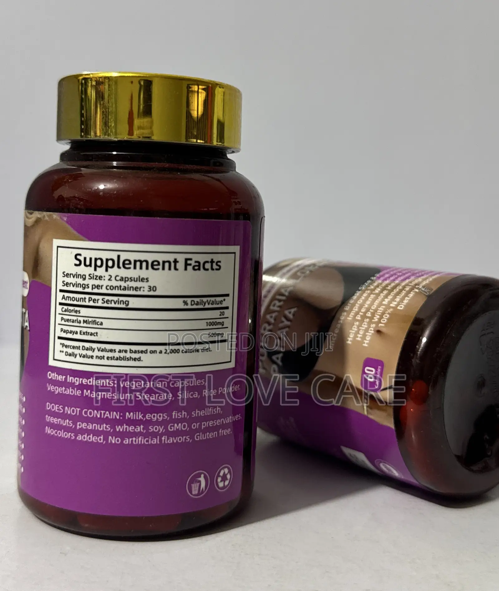 Biyode Breast Enlargement Supplement Pueraria Lobata Papaya