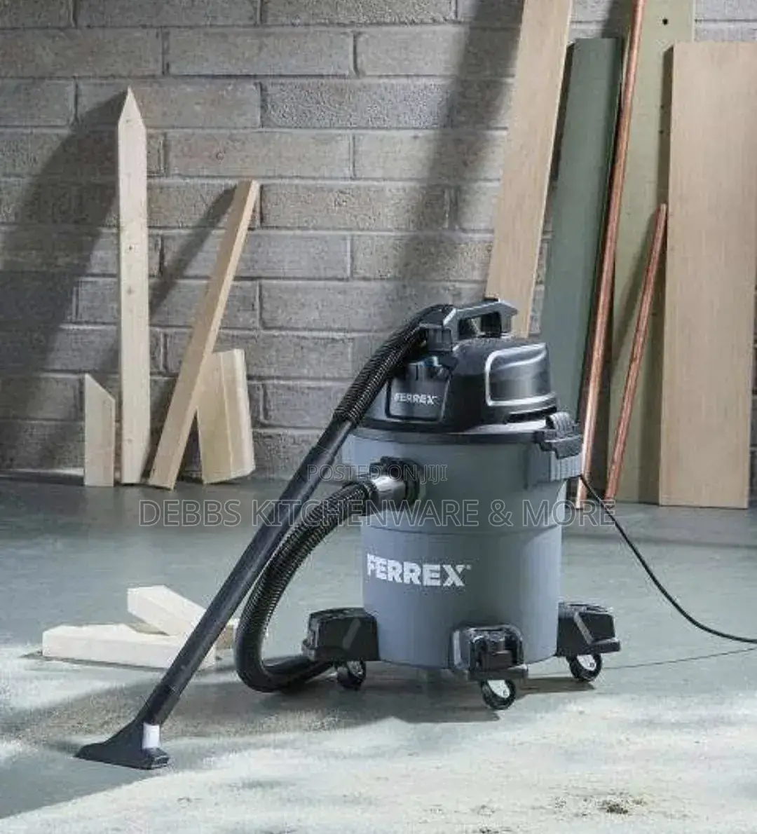 22.7litre Ferrex Wet and Dry Vacuum Cleaner Uk 