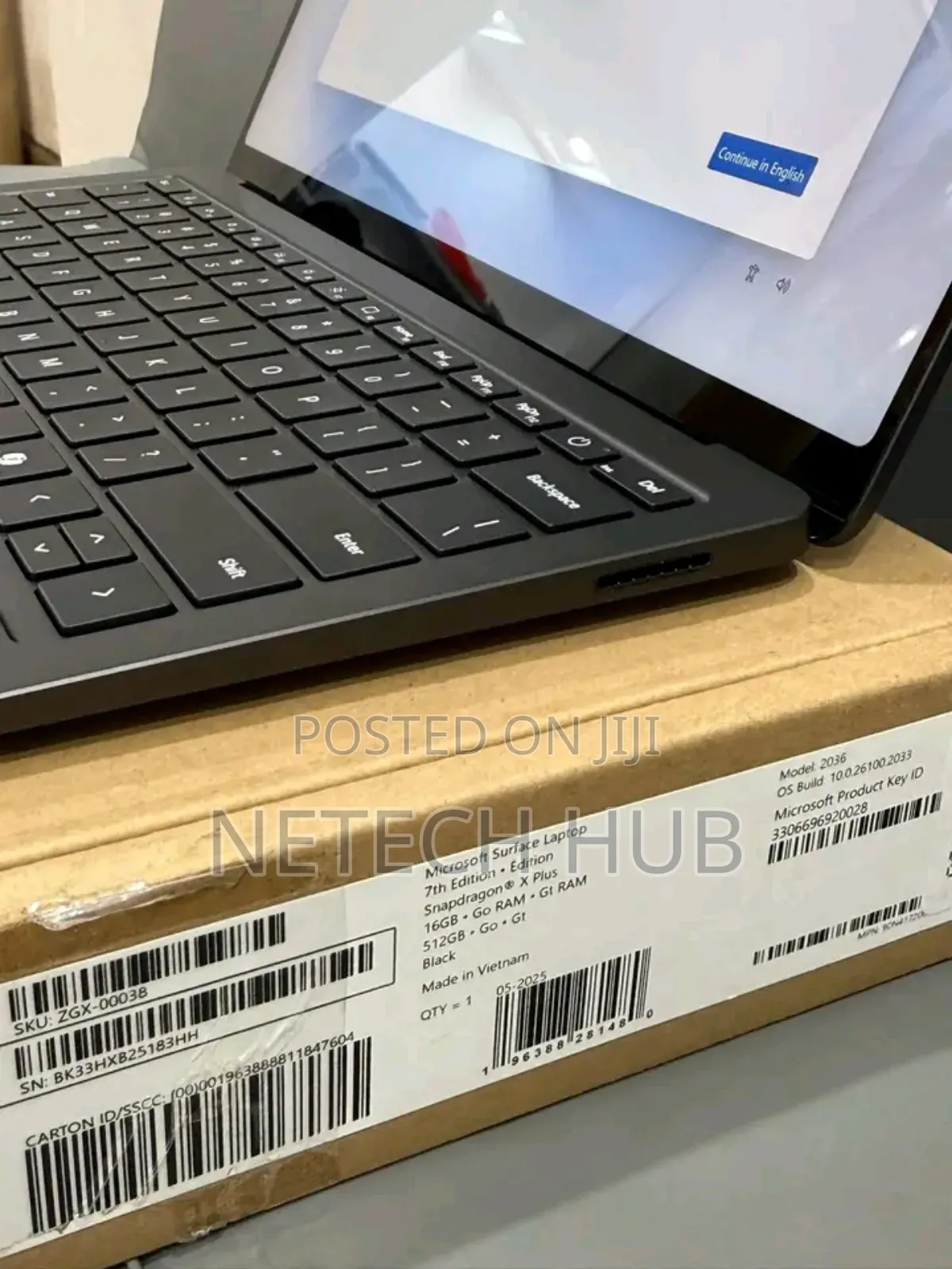 New Microsoft Surface Laptop 7 16GB Qualcomm Snapdragon X Plus 512GB