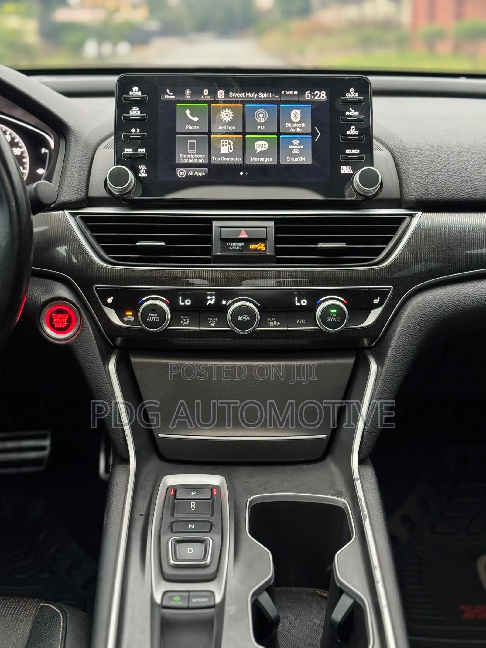 Honda Accord Sport (2.0L 4cyl Turbo 10A) 2019 Gray