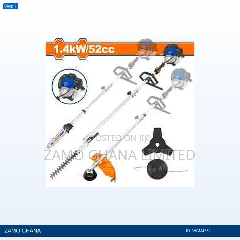 4in1 Gasoline Hedge Trimmer Multi - Wgm4552