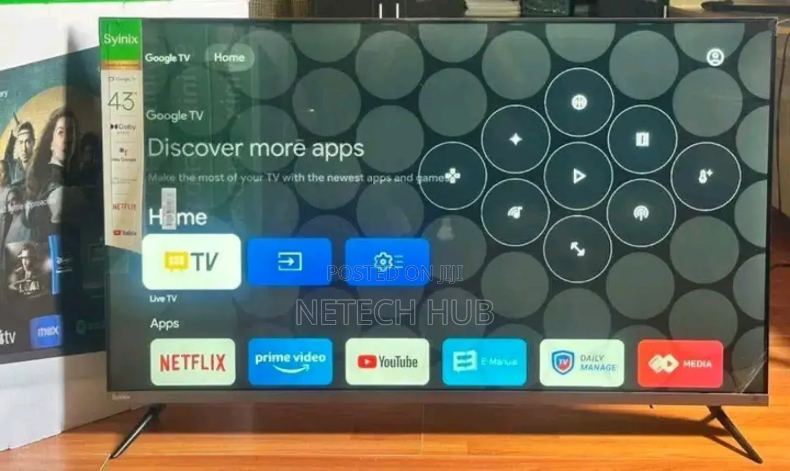 Syinix 43inches Smart Tv