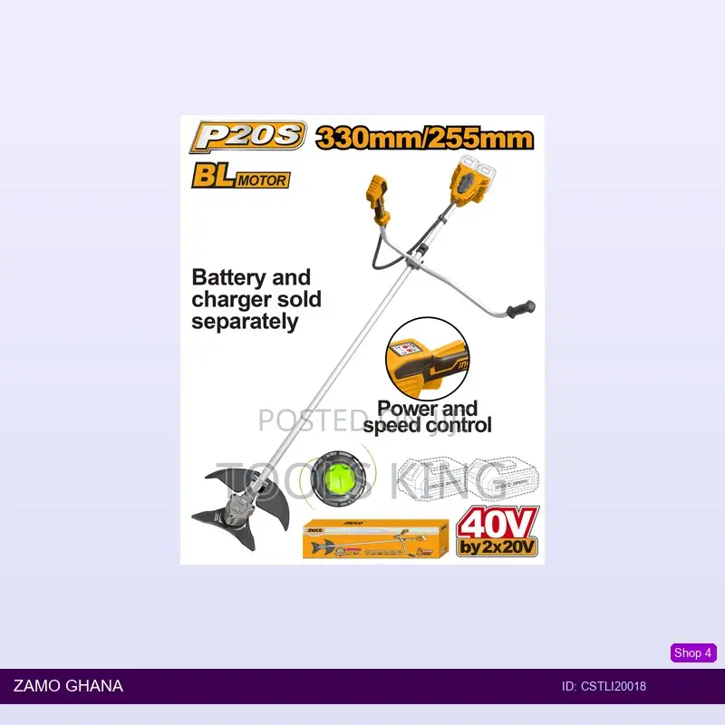 Cordless String Trimmer and Brush - Cstli20018