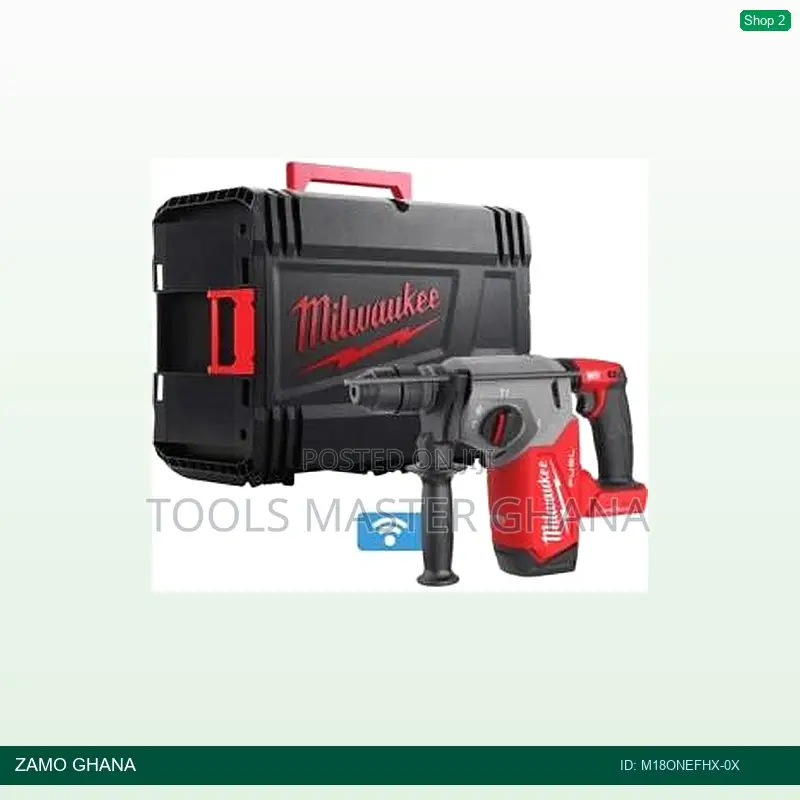 18v Hammer Drill 26mm SDS-Plus 4 Mode Fixtec Fuel Zero - M18onefhx-0x