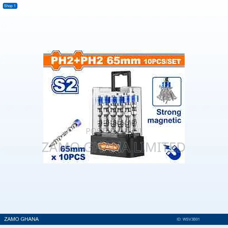 Strong Magnetic Screwdriver Bits - Wsv3b01