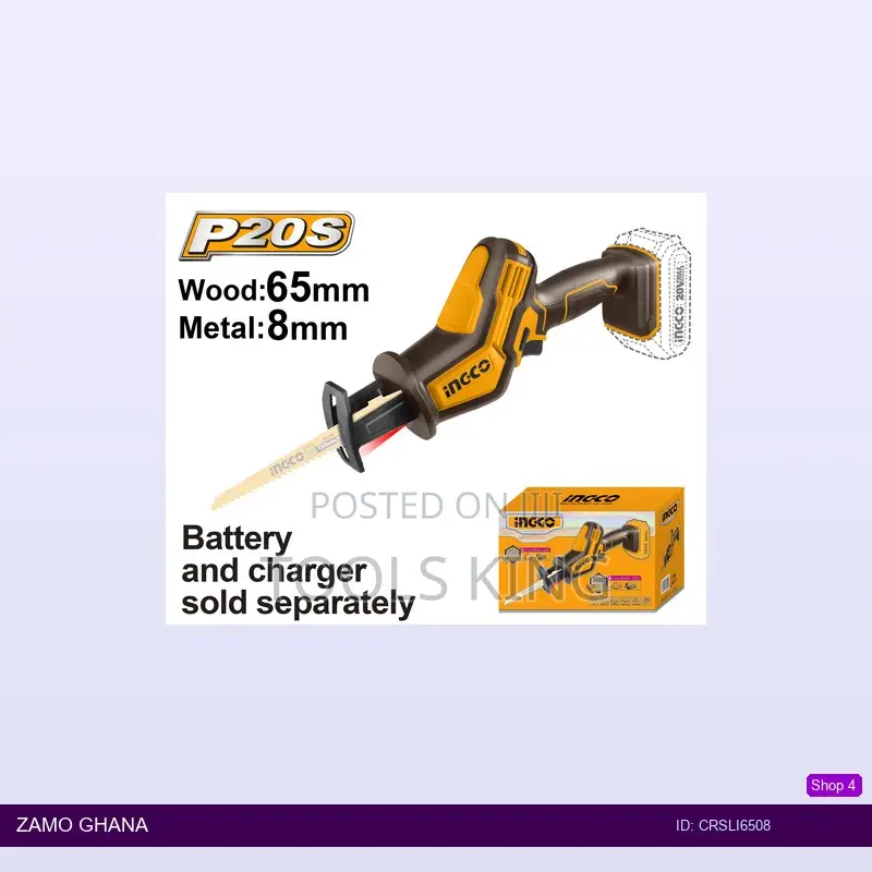 Cordless Reciprocating - Crsli6508