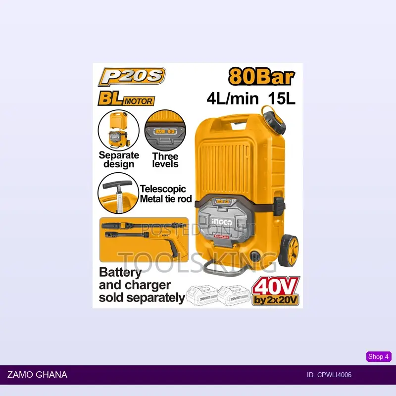 Cordless Pressure - Cpwli4006
