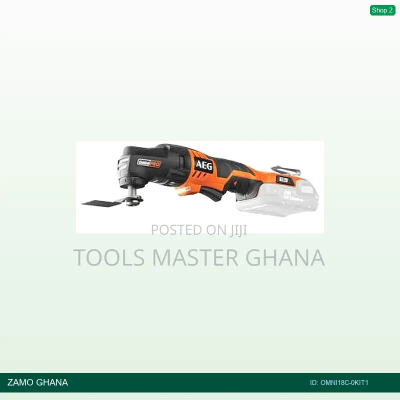 18v Cordless Multi Head Tool Nickle-Cadium - Omni18c-0kit1