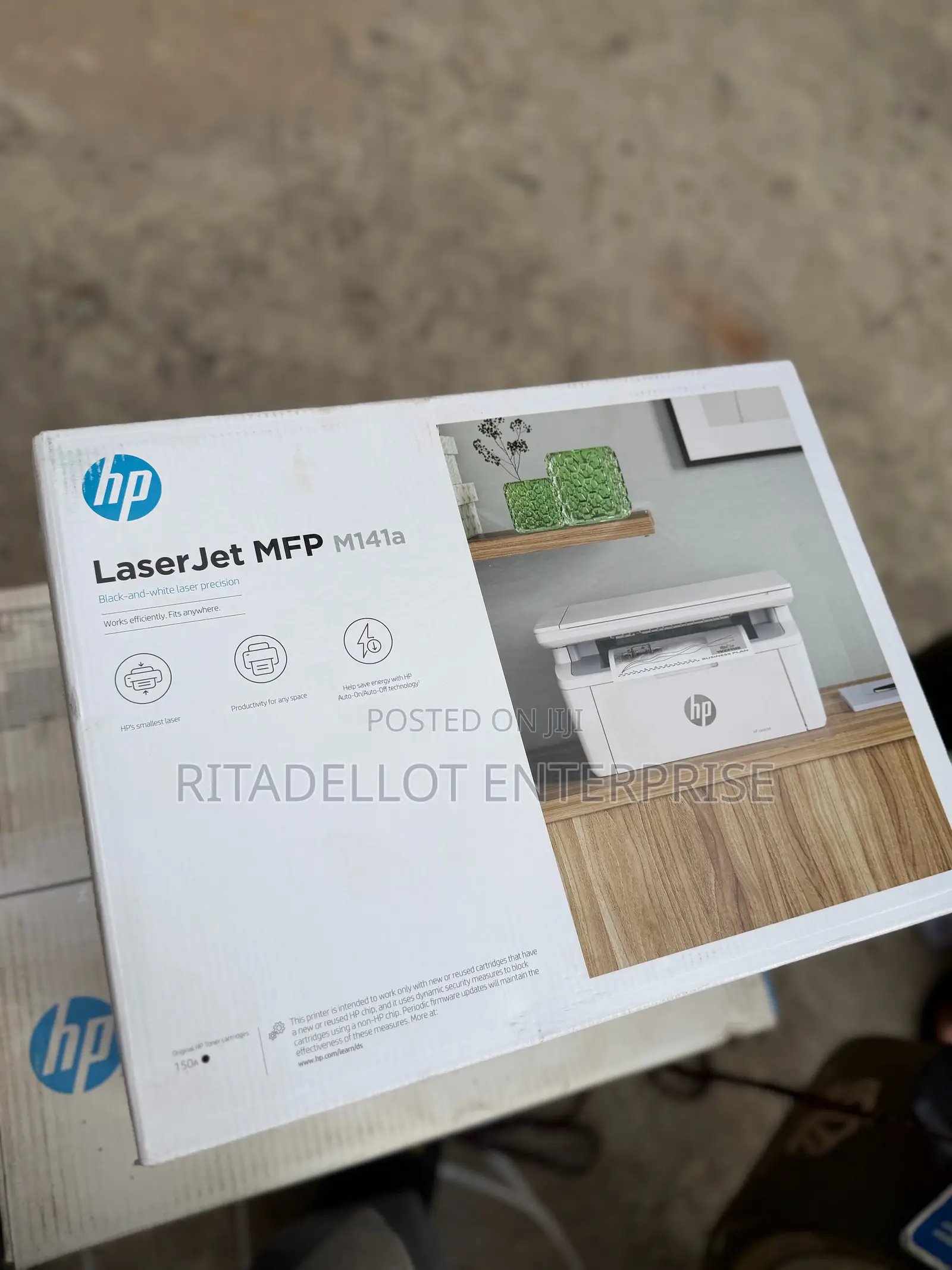 Hp Laserjet MFP M141a All-in-One Printer Print, Scan and Copy - White