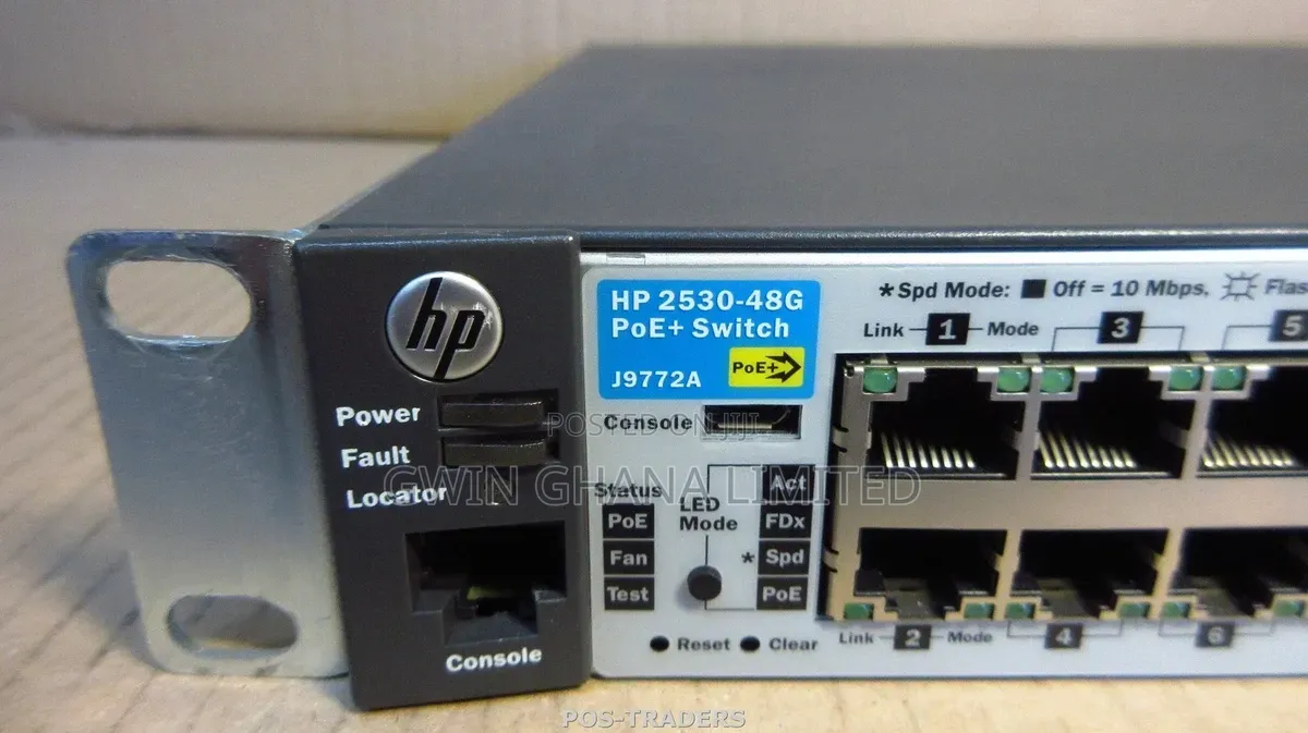 Hp J9772a 2530-48g Poe+ Switch 48 Gigabit Poe+ Ports 4x 1g SFP