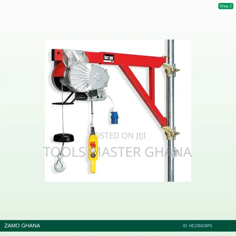 Tea Elevator Hoist He235df (200kg - 1ph) - He235s25p5