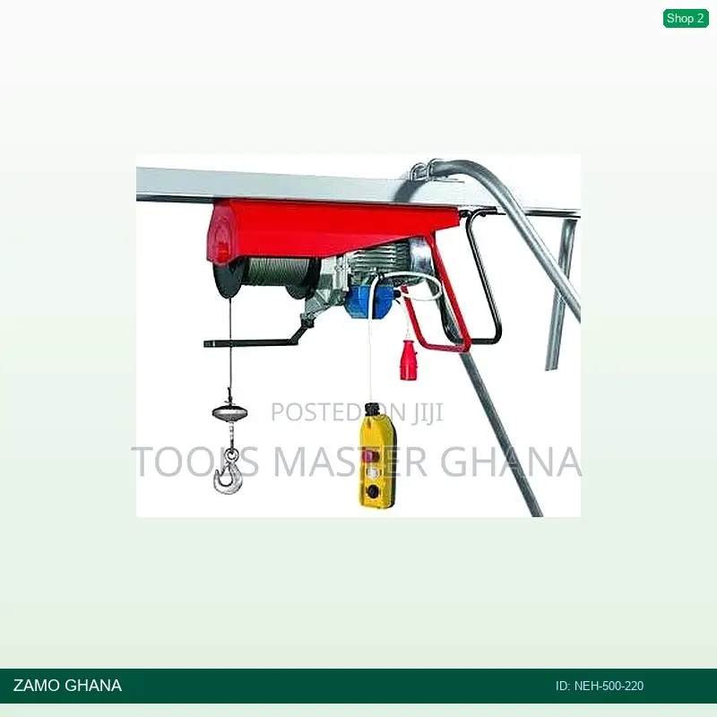 500kg 1ph Electric Hoist 220v 35m Ece - Neh-500-220