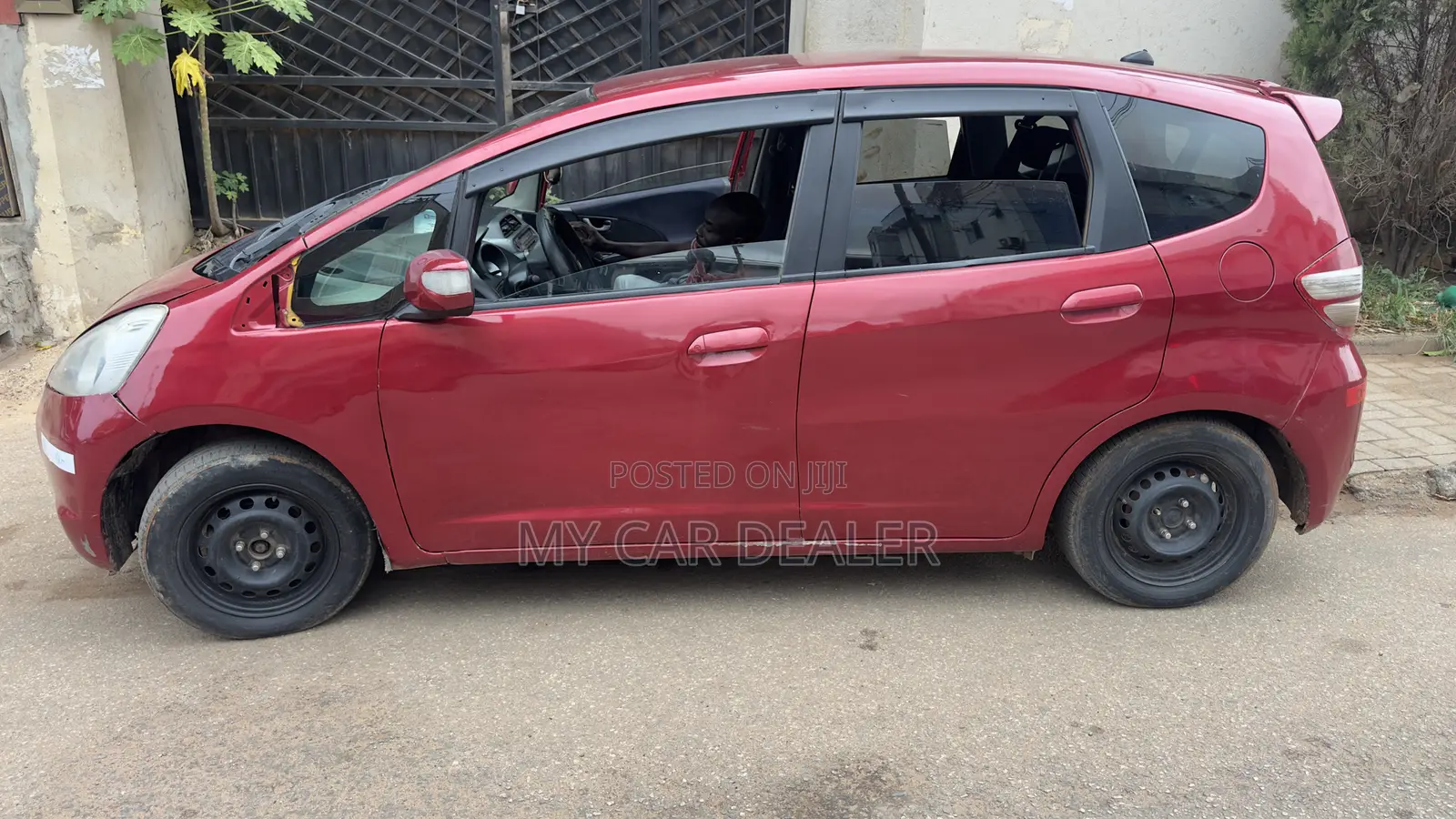 Honda Fit Automatic 2010 Red