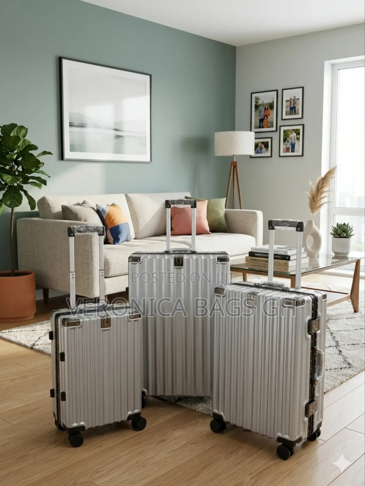 Zipless Trolley Travelling Three in One Luxurious Luggage
