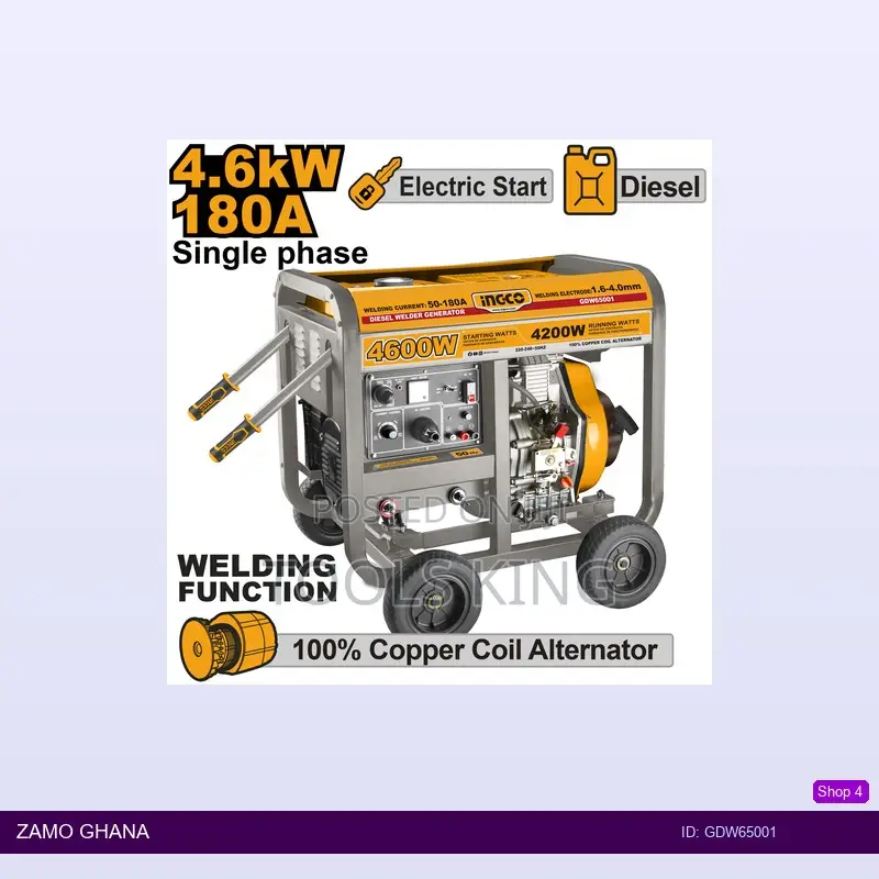 Diesel Welder - Gdw65001