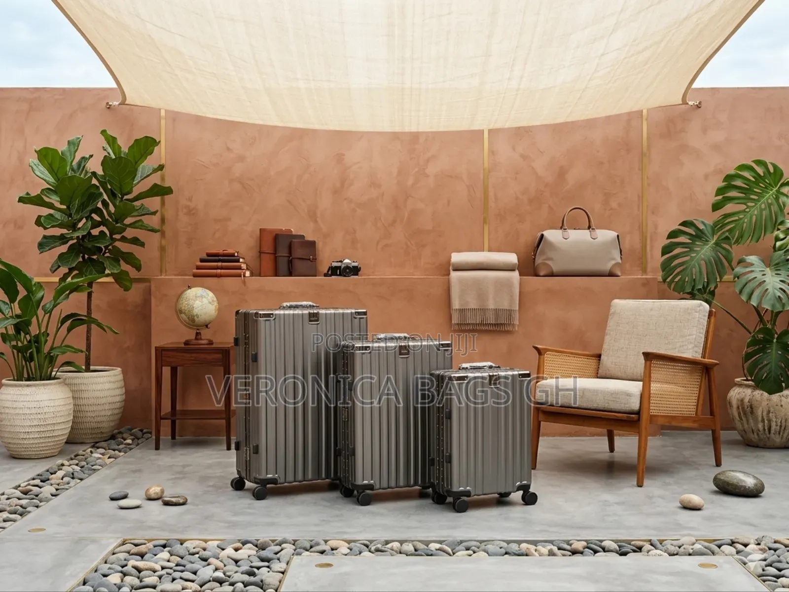 Luxurious Zipless Trolley Luggage Unbreakable