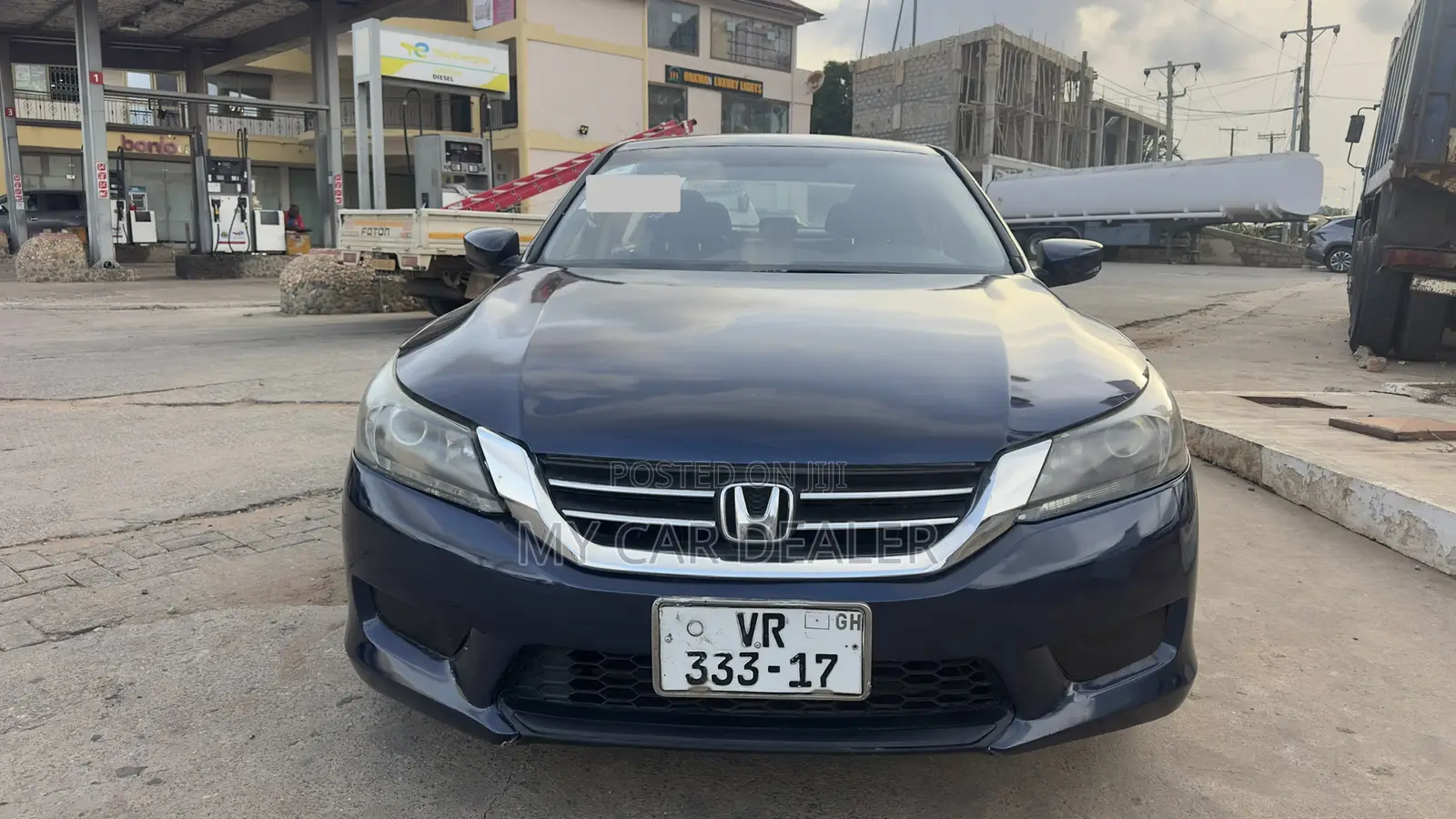 Honda Accord Touring V-6 4dr Sedan (3.5L 6cyl 6A) 2014 Blue