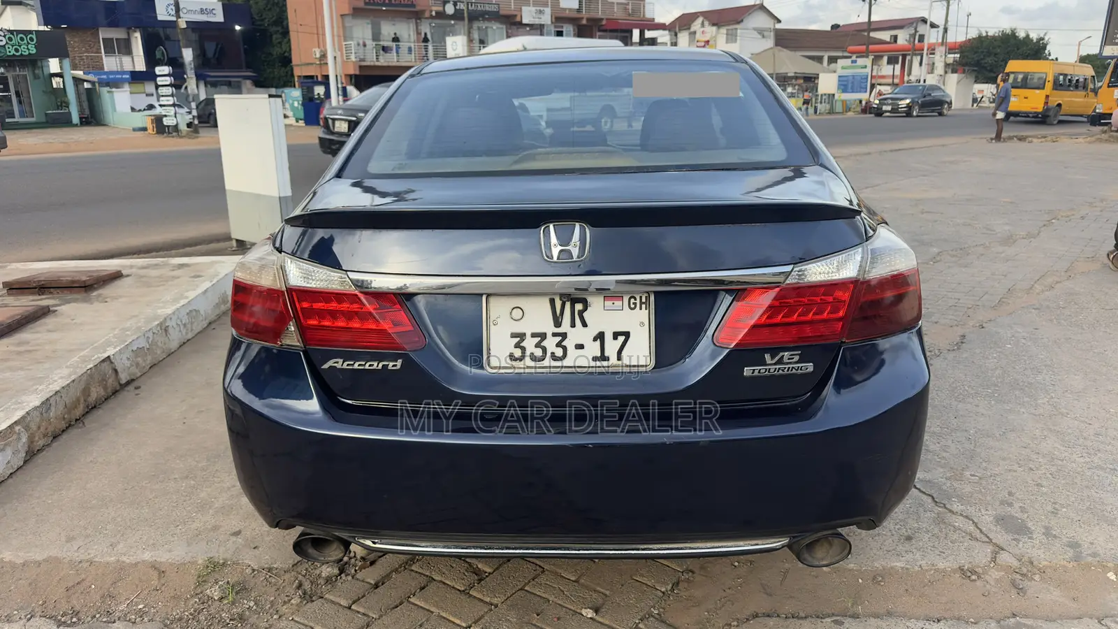 Honda Accord Touring V-6 4dr Sedan (3.5L 6cyl 6A) 2014 Blue