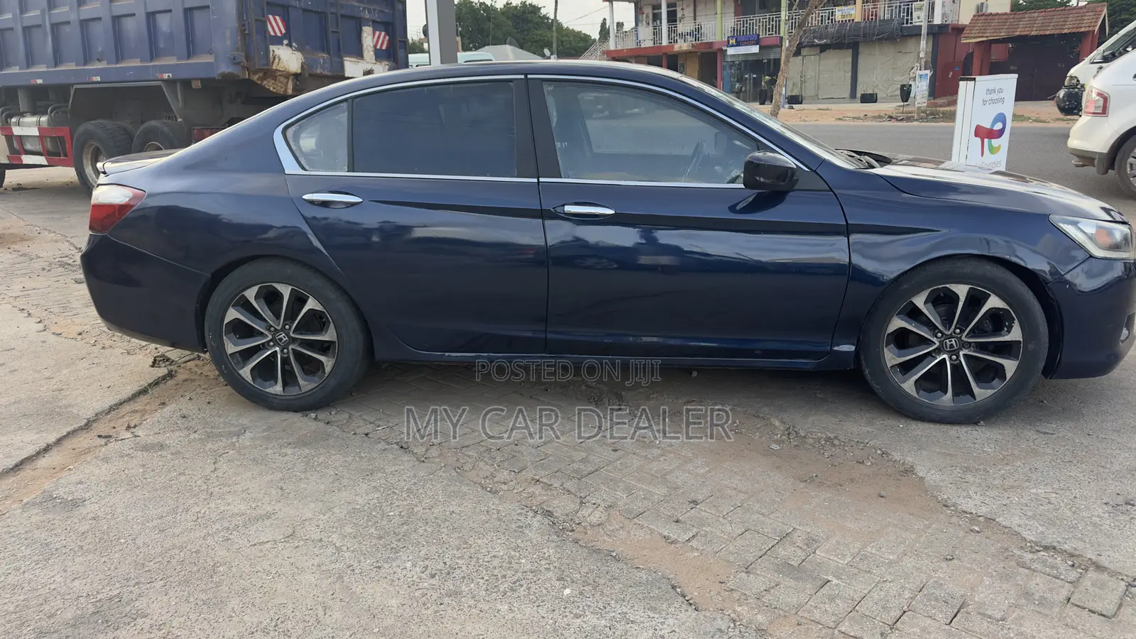Honda Accord Touring V-6 4dr Sedan (3.5L 6cyl 6A) 2014 Blue