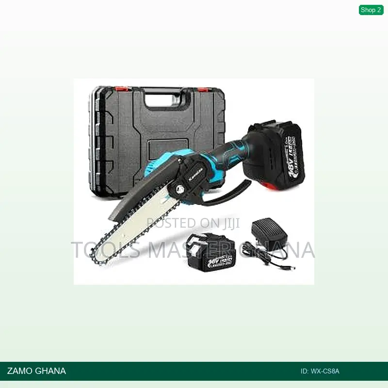 Power 6-8 Inch Mini Chainsaw Cordless 21v 3.0ah Kitbox - Wx-Cs8a