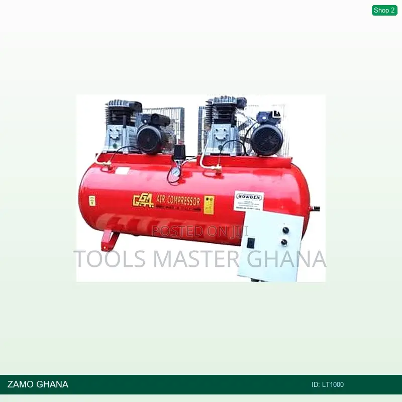 Gga Air Compressor 1000l Gg730e 400v 20hp 2420l/Min 10bar - Lt1000