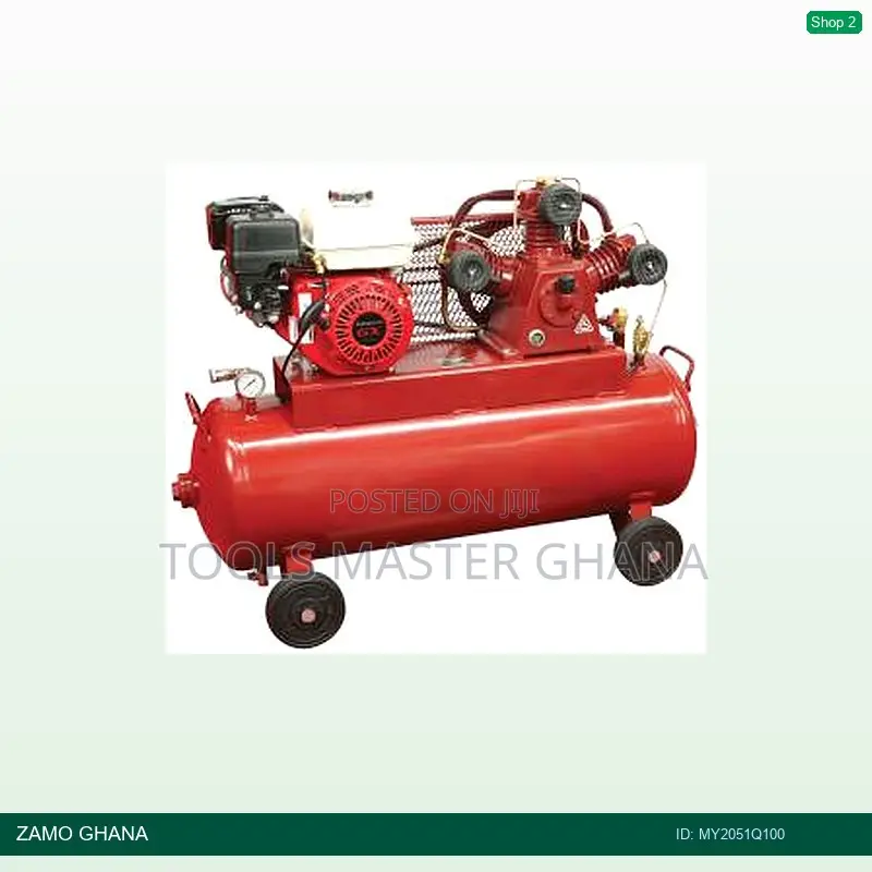 100l + Engine Air Compressor Petrol Red - My2051q100