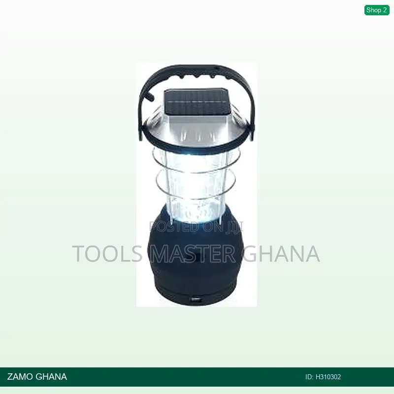 Solar Power Camp Lantern 36 Led - H310302