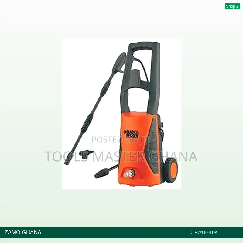 Black Decker Car Wash Mach 110 Bar - Pw1400tdk