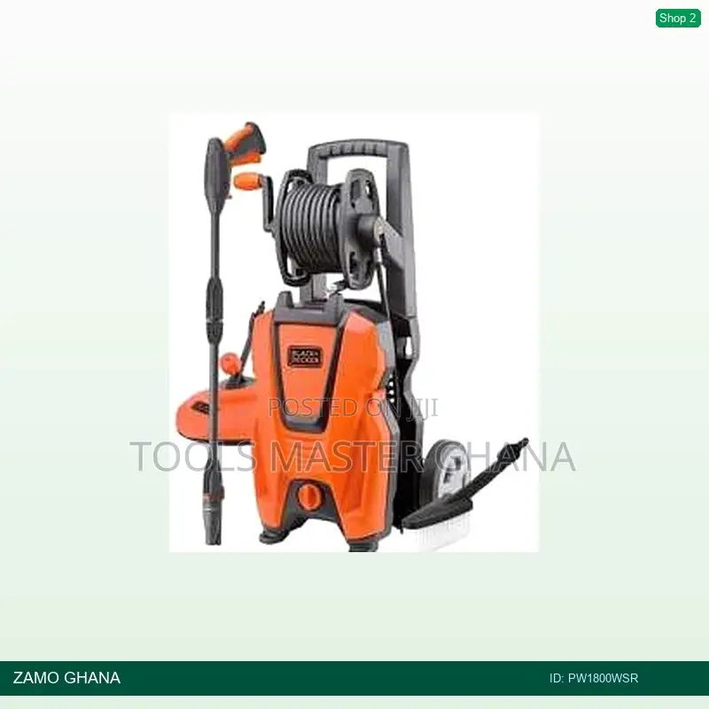 Black Decker Car Wash Mach 135 Bar - Pw1800wsr