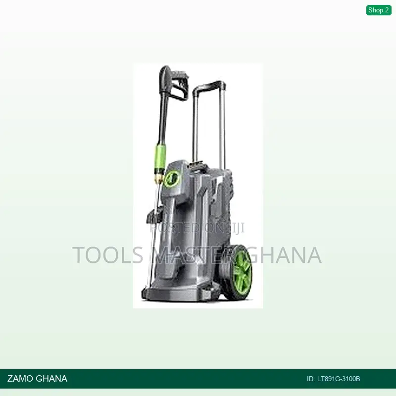 Gm Pressure Washer Electric 3.1kw 130bar 220v Greenmax - Lt891g-3100b